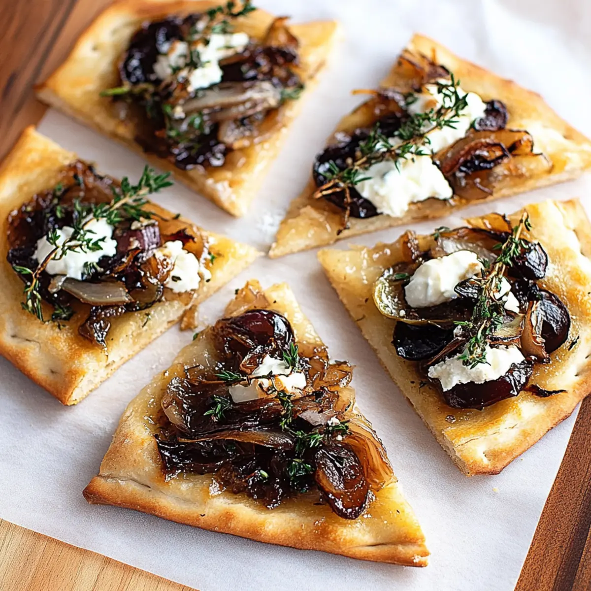 Caramelized Onion and Fig Flatbread