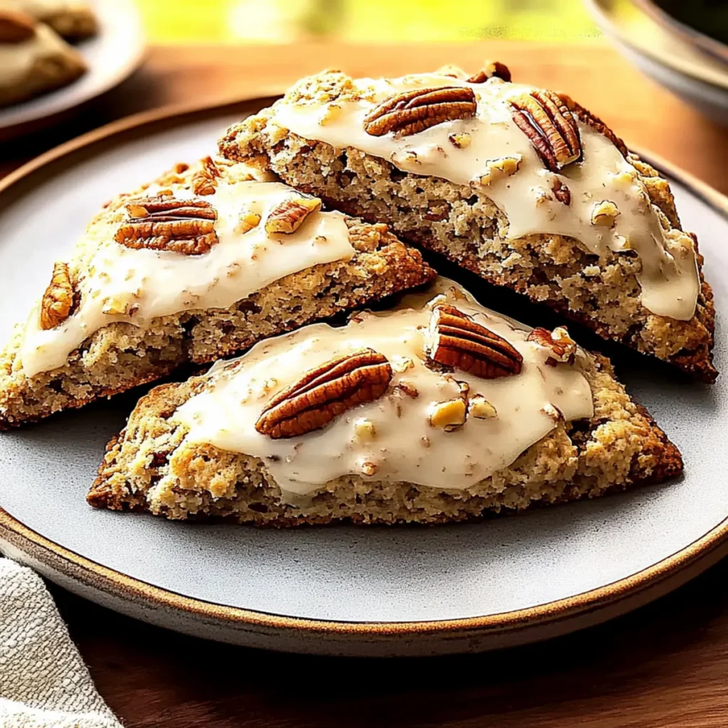 Brown Butter Pecan Scones