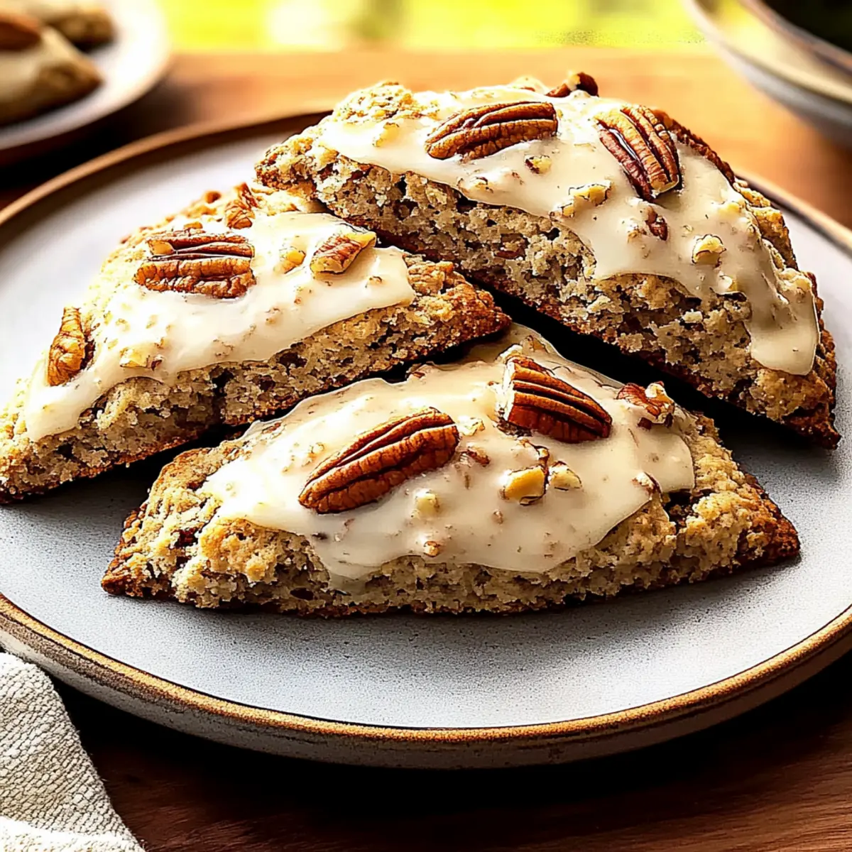 Brown Butter Pecan Scones