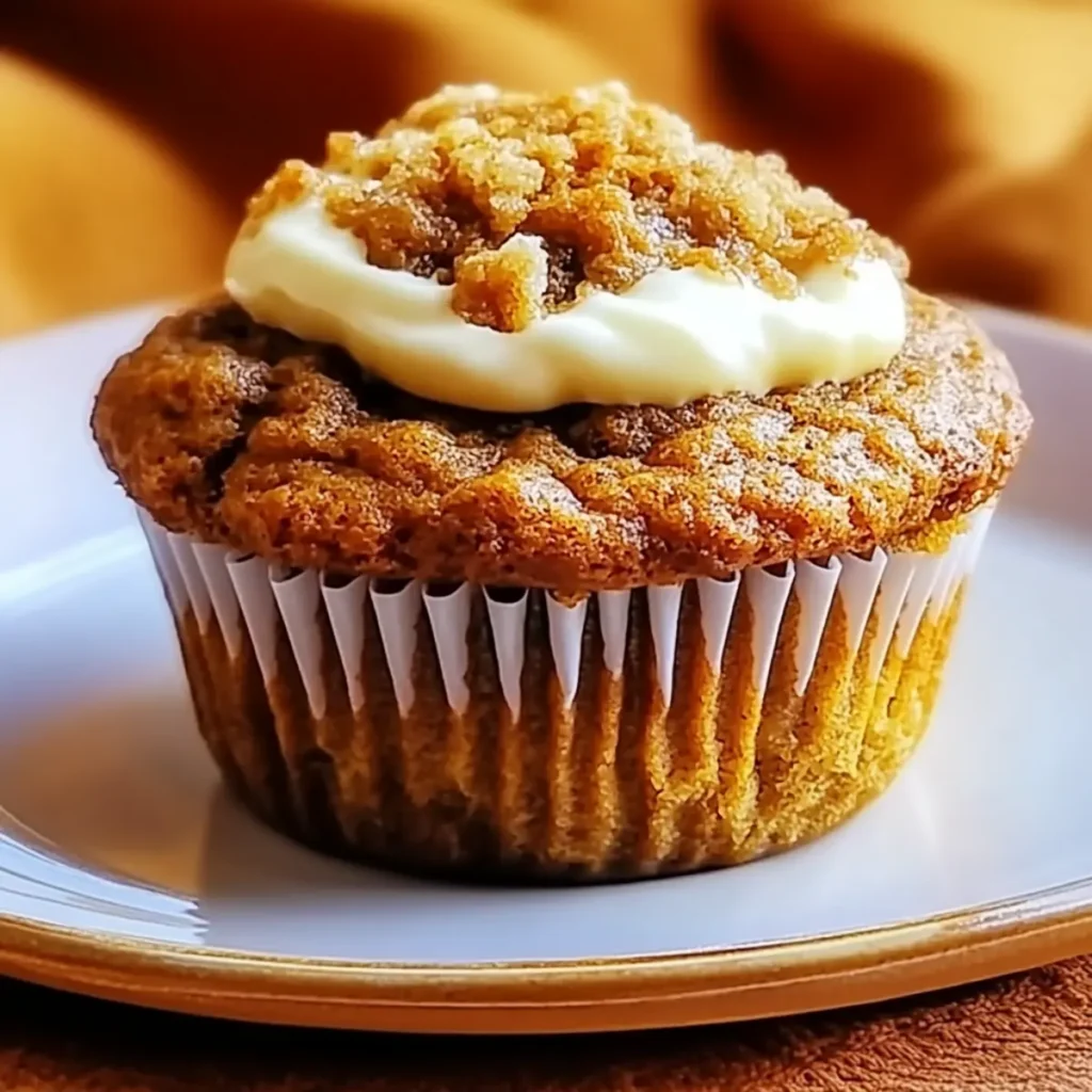 Pumpkin Cream Cheese Muffins