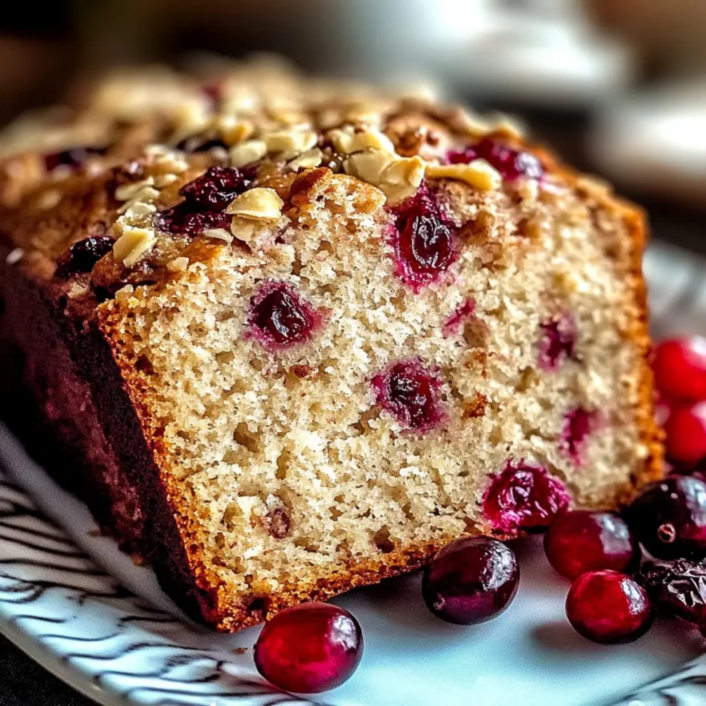 Toffee Cranberry Bread