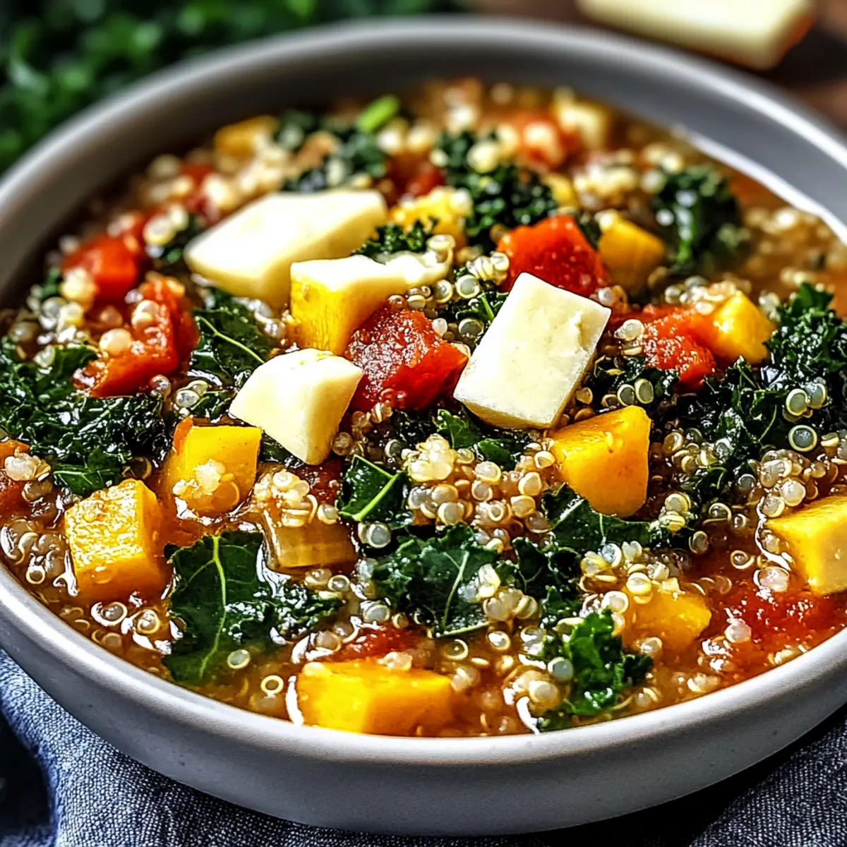 One-Pot Kale and Quinoa Stew