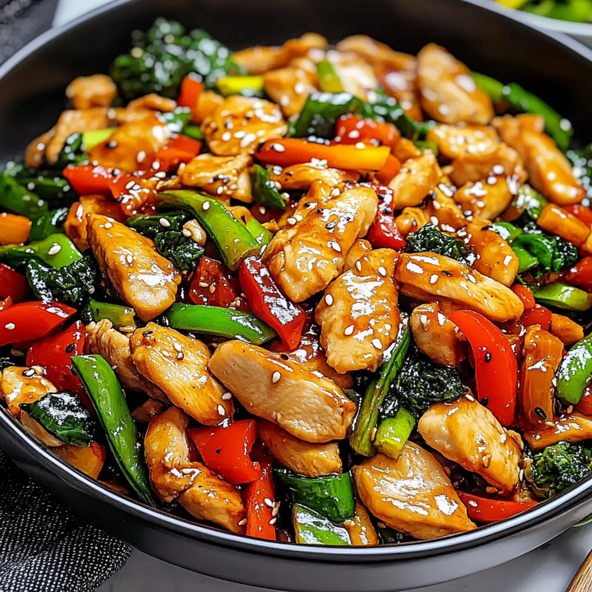 Easy Weeknight Chicken Stir Fry