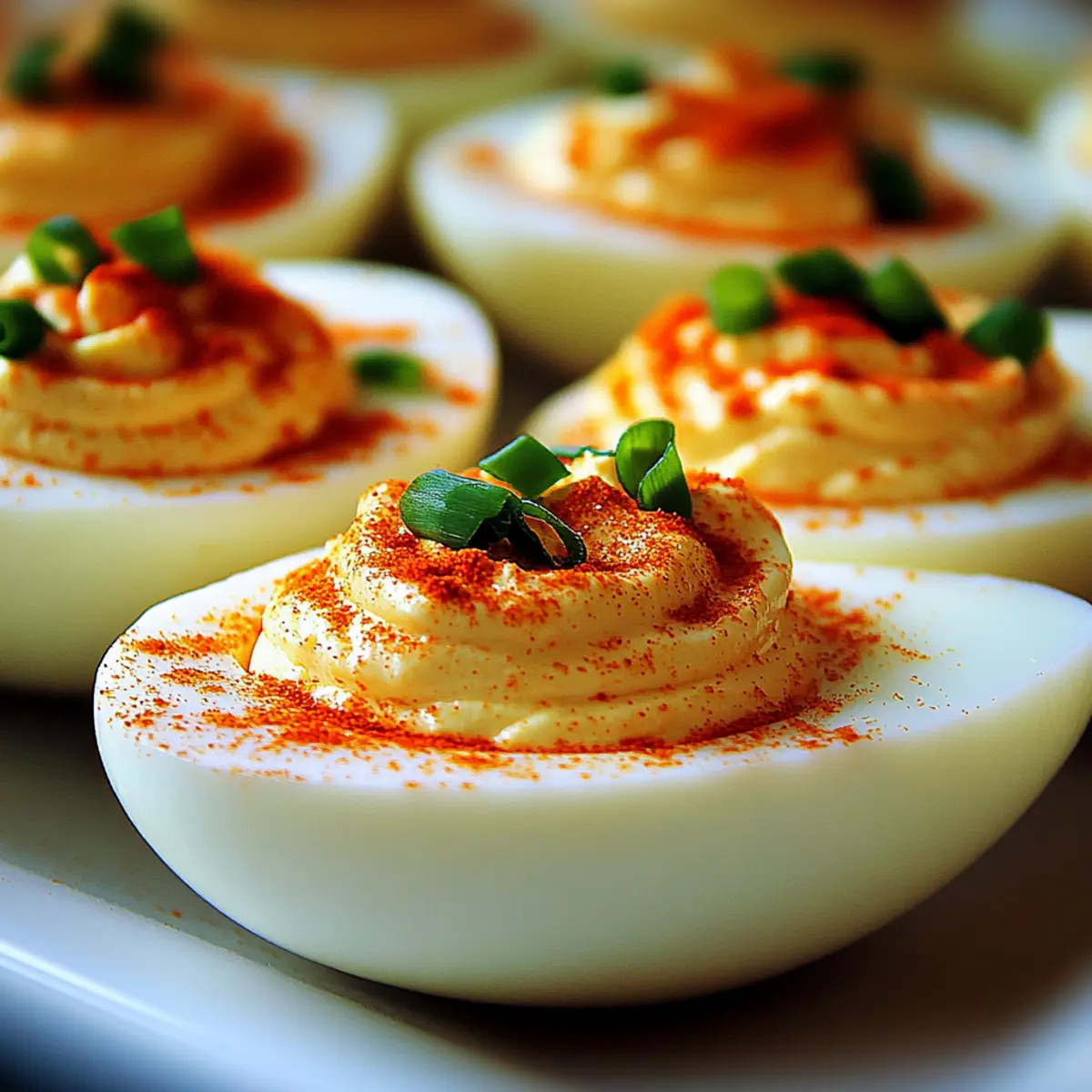 Smoked Paprika Deviled Eggs