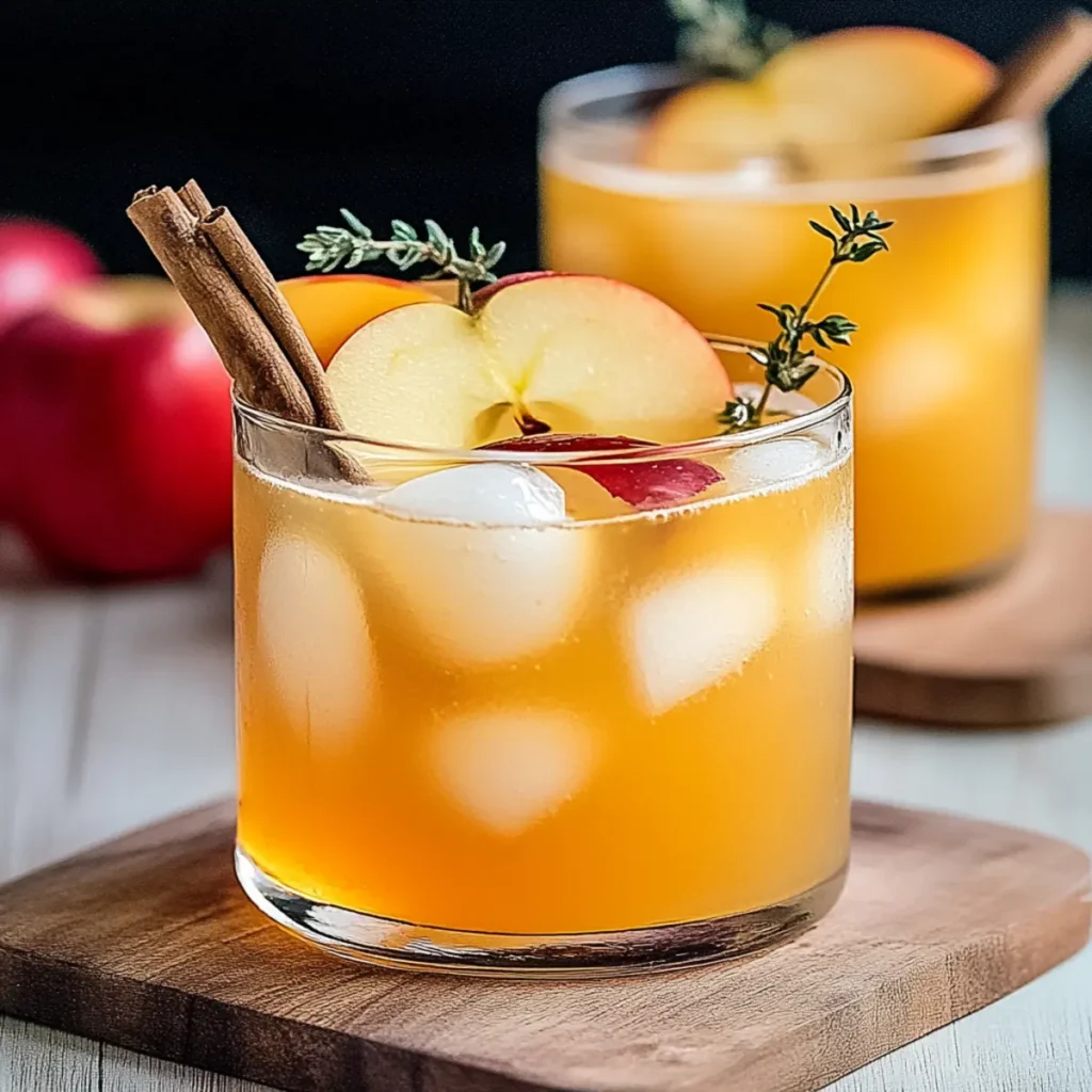 Apple Cider Bourbon Smash