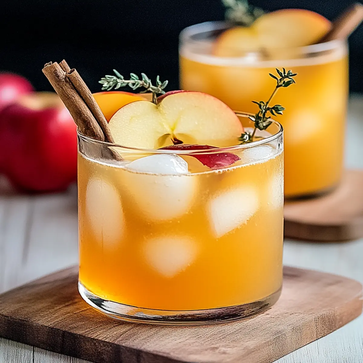 Apple Cider Bourbon Smash