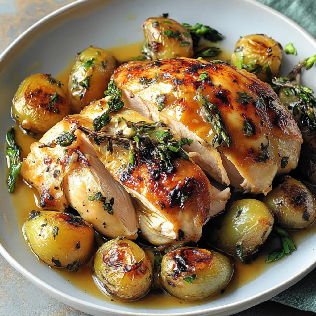Creamy Miso Butter Roast Chicken
