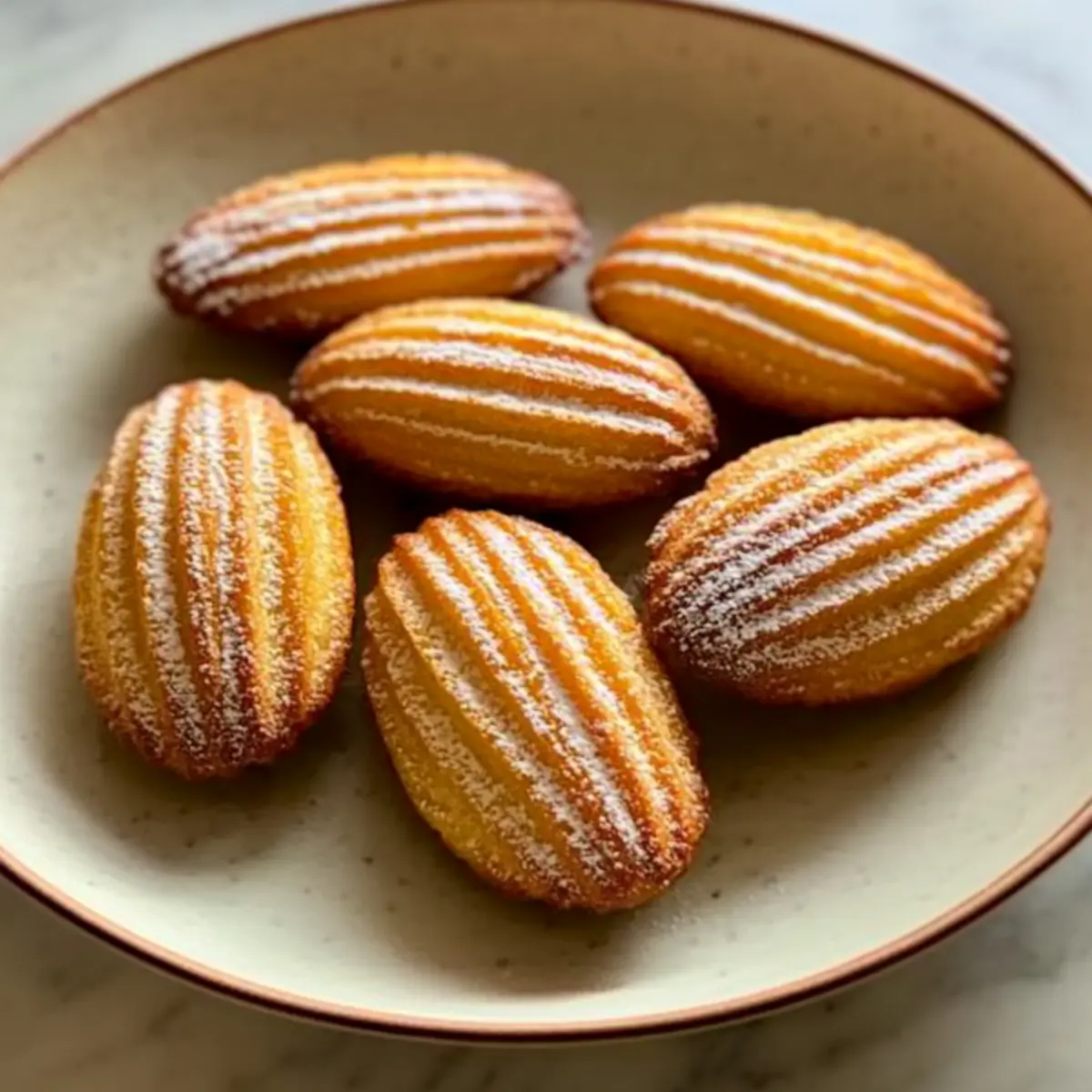 Brown Butter Maple Madeleines