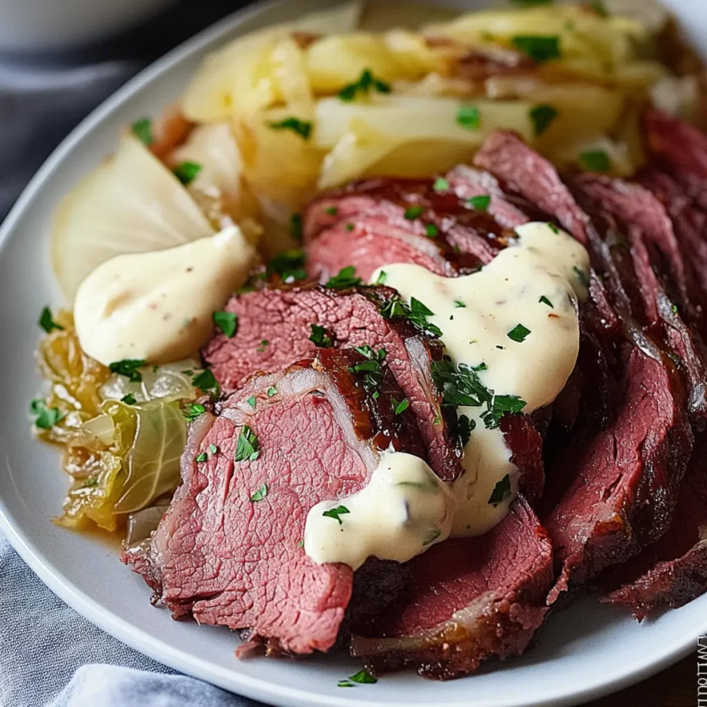 Crock Pot Corned Beef and Cabbage