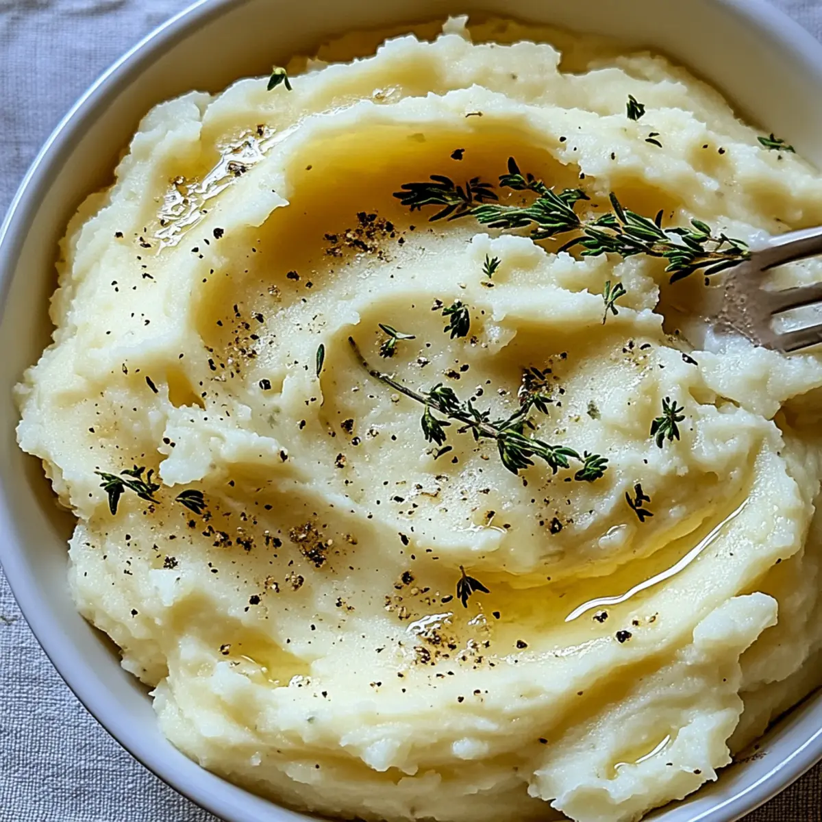 Herbed Yogurt Mashed Potatoes