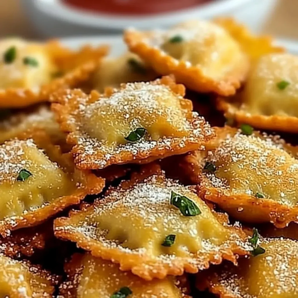 Mini Fried Ravioli Bites