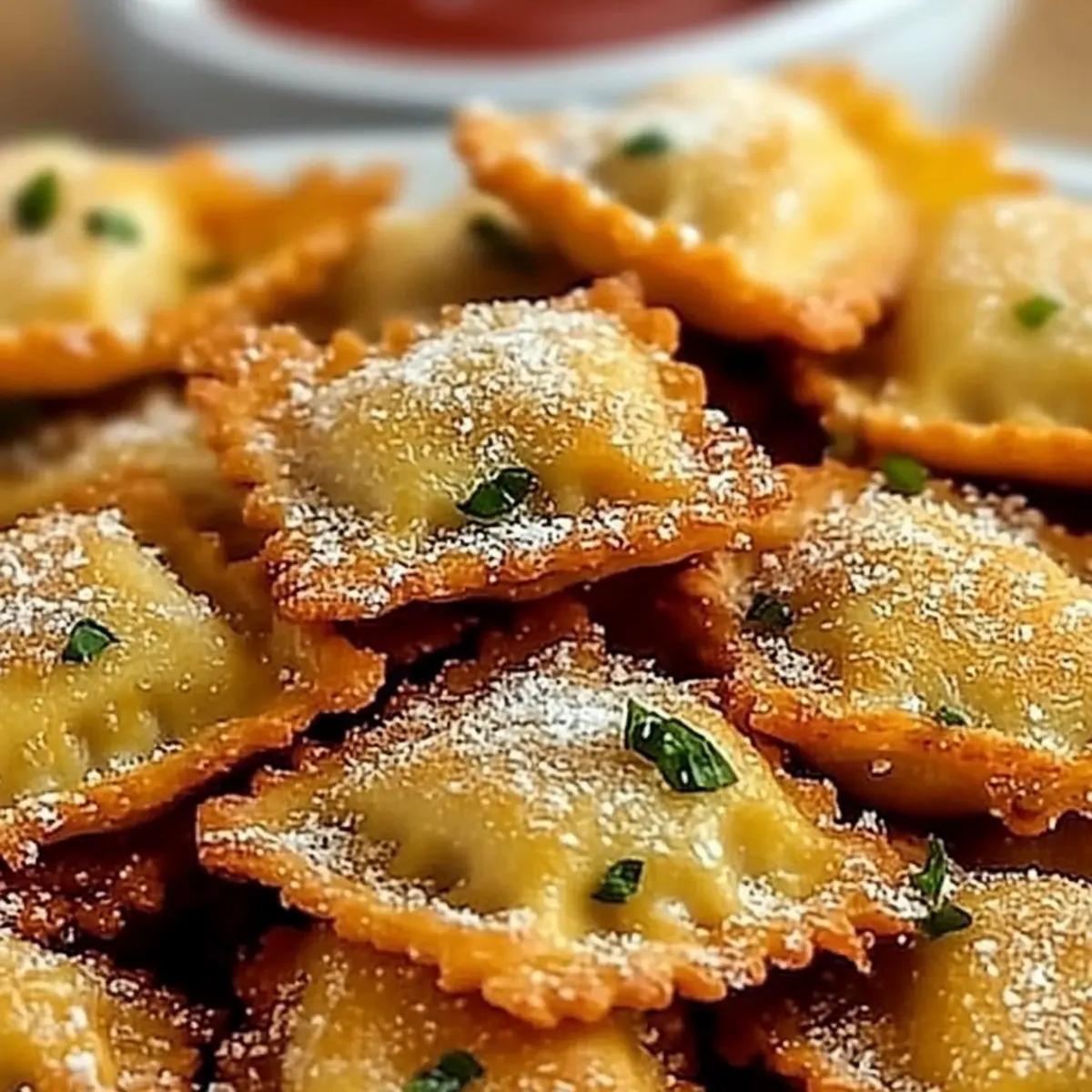Mini Fried Ravioli Bites