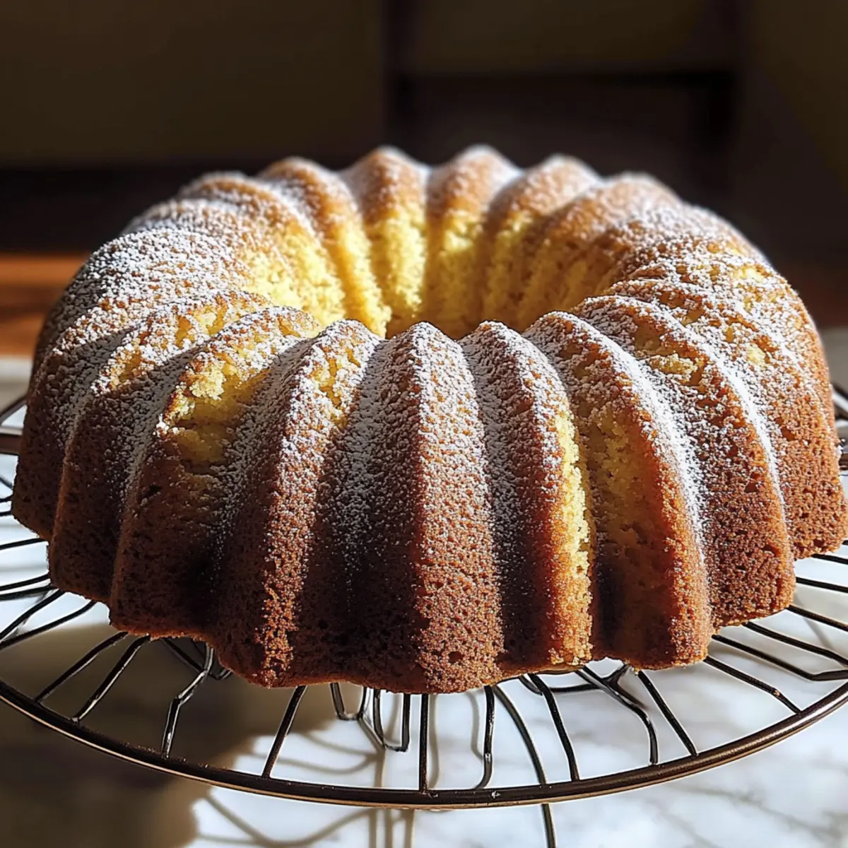 Cinnamon Maple Bundt Cake