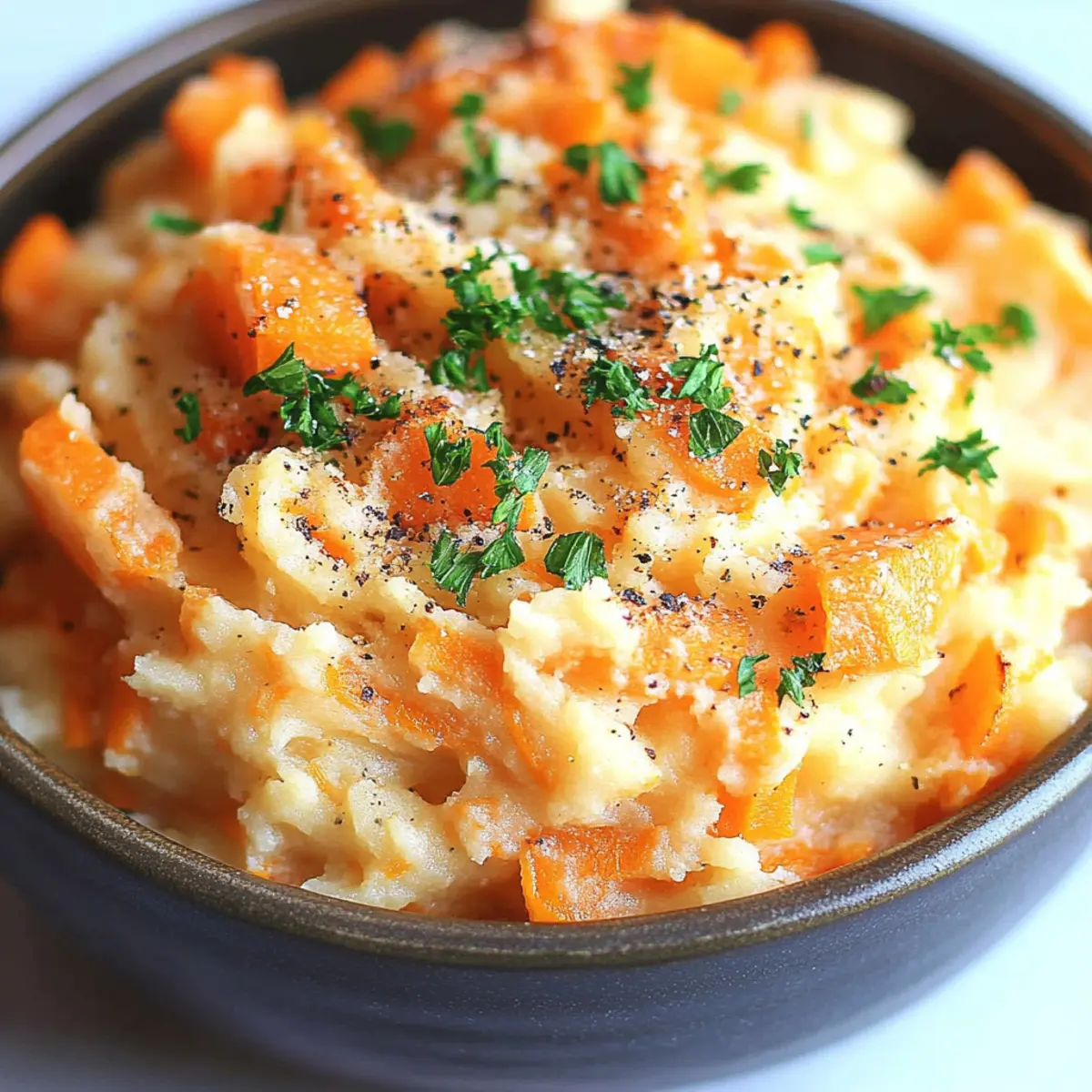Roasted Parsnip and Carrot Mash