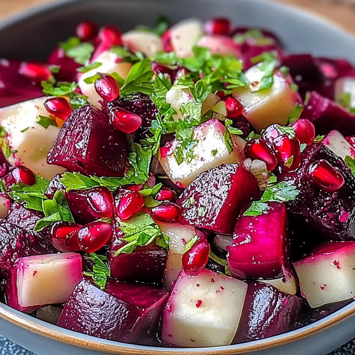 Pomegranate Roasted Beet Salad