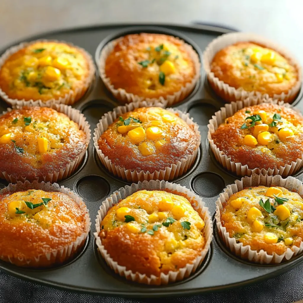 Herbed Sweet Corn Muffins