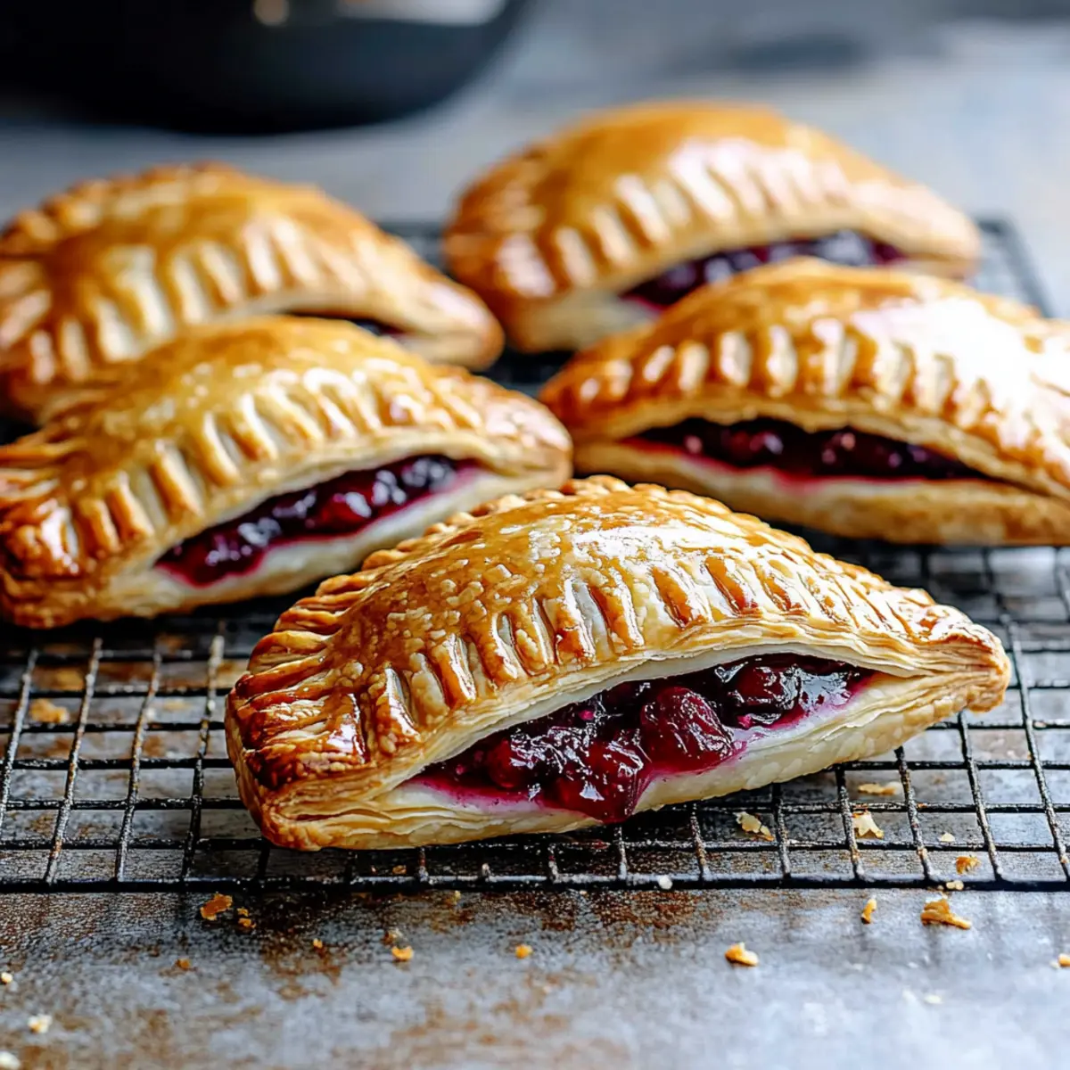 Cranberry Brie Hand Pies
