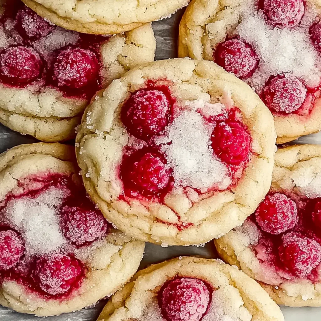 Raspberry Sugar Cookies