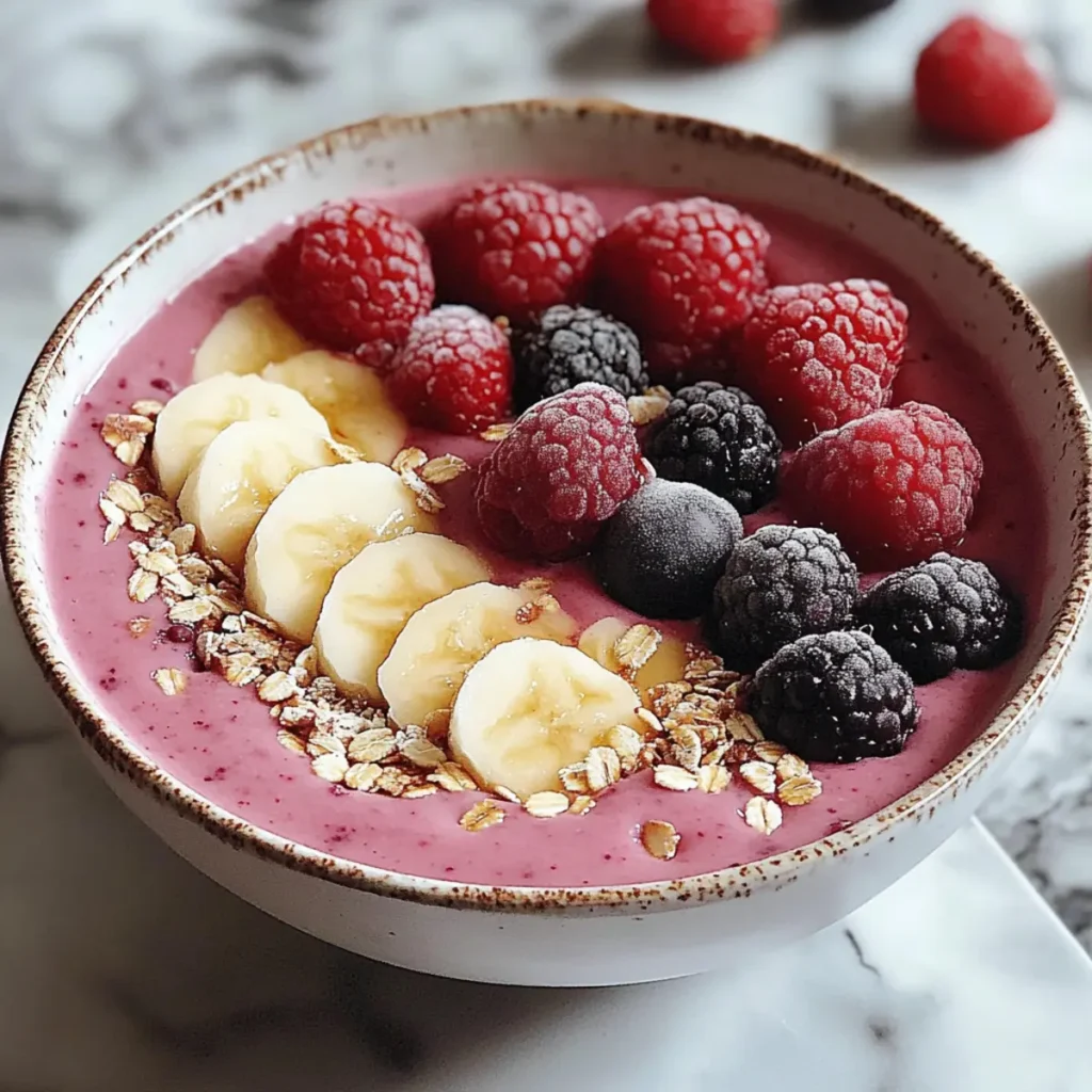 Galentine's Berry Smoothie Bowls