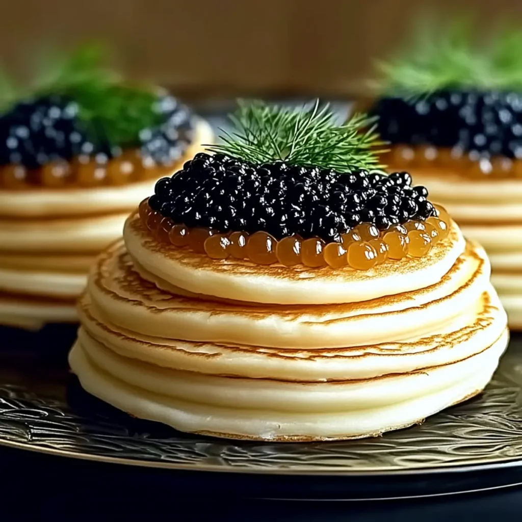 Caviar Blini Delights