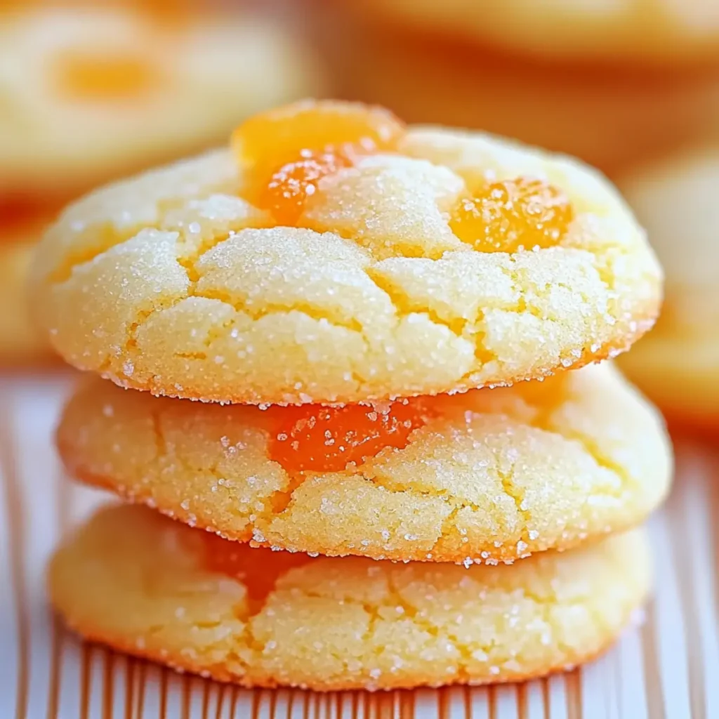 Creamsicle Orange Sugar Cookies