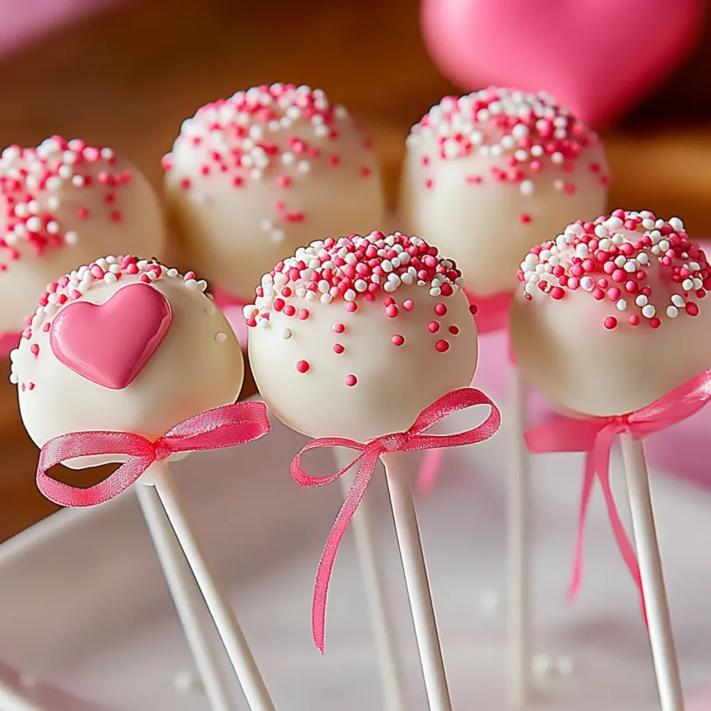 Valentine Cake Pops
