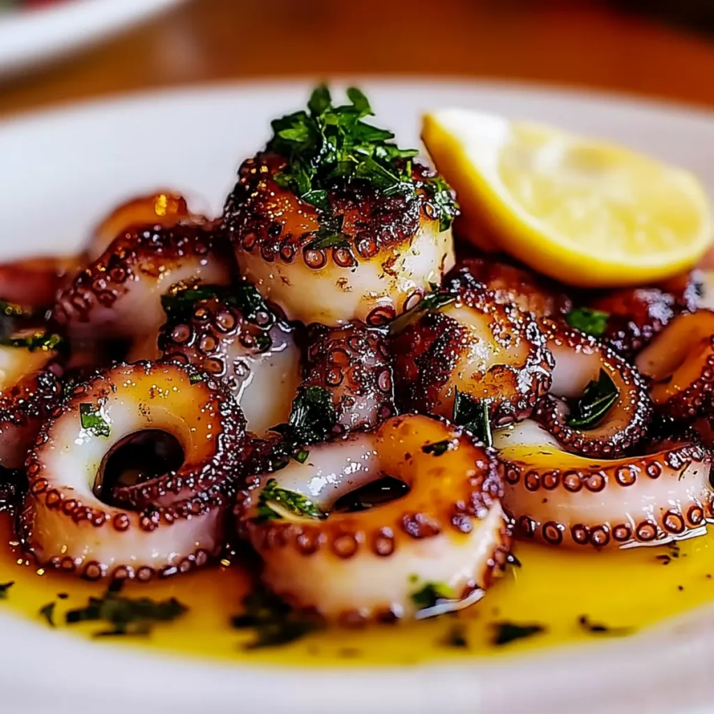 Octopus Galician Style