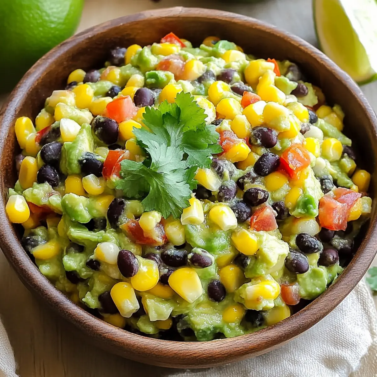 Avocado Corn Black Bean Dip