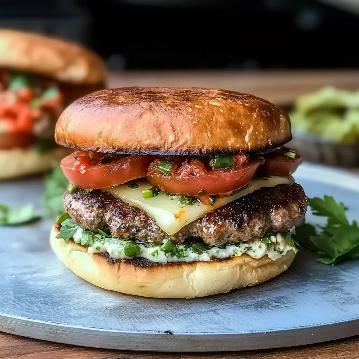 Bruschetta Burgers