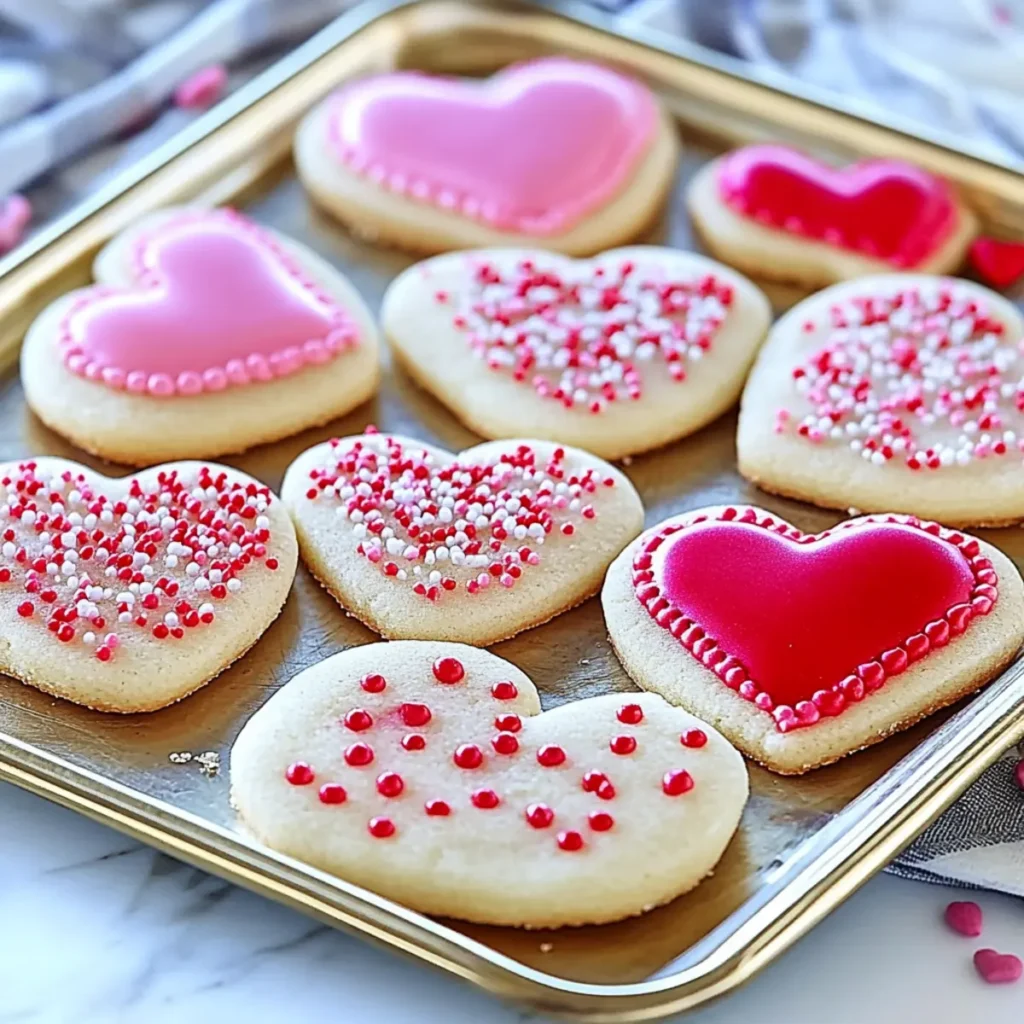 Valentine Sugar Cookies