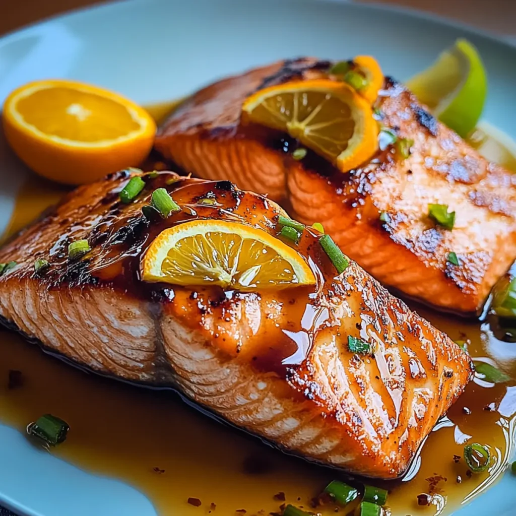 Orange Glazed Salmon