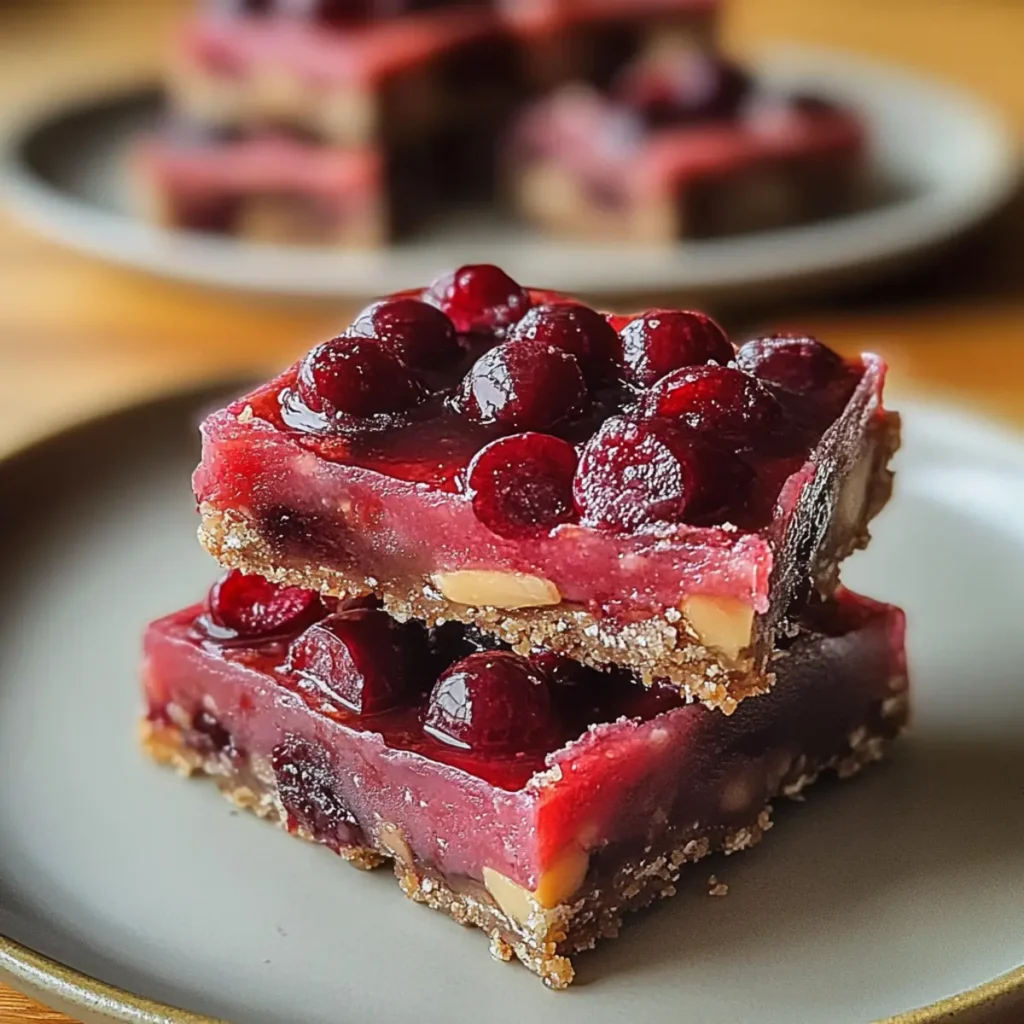 Cherry Mash Bars