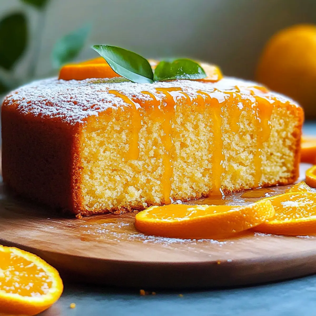 Nigella Orange Drizzle Cake