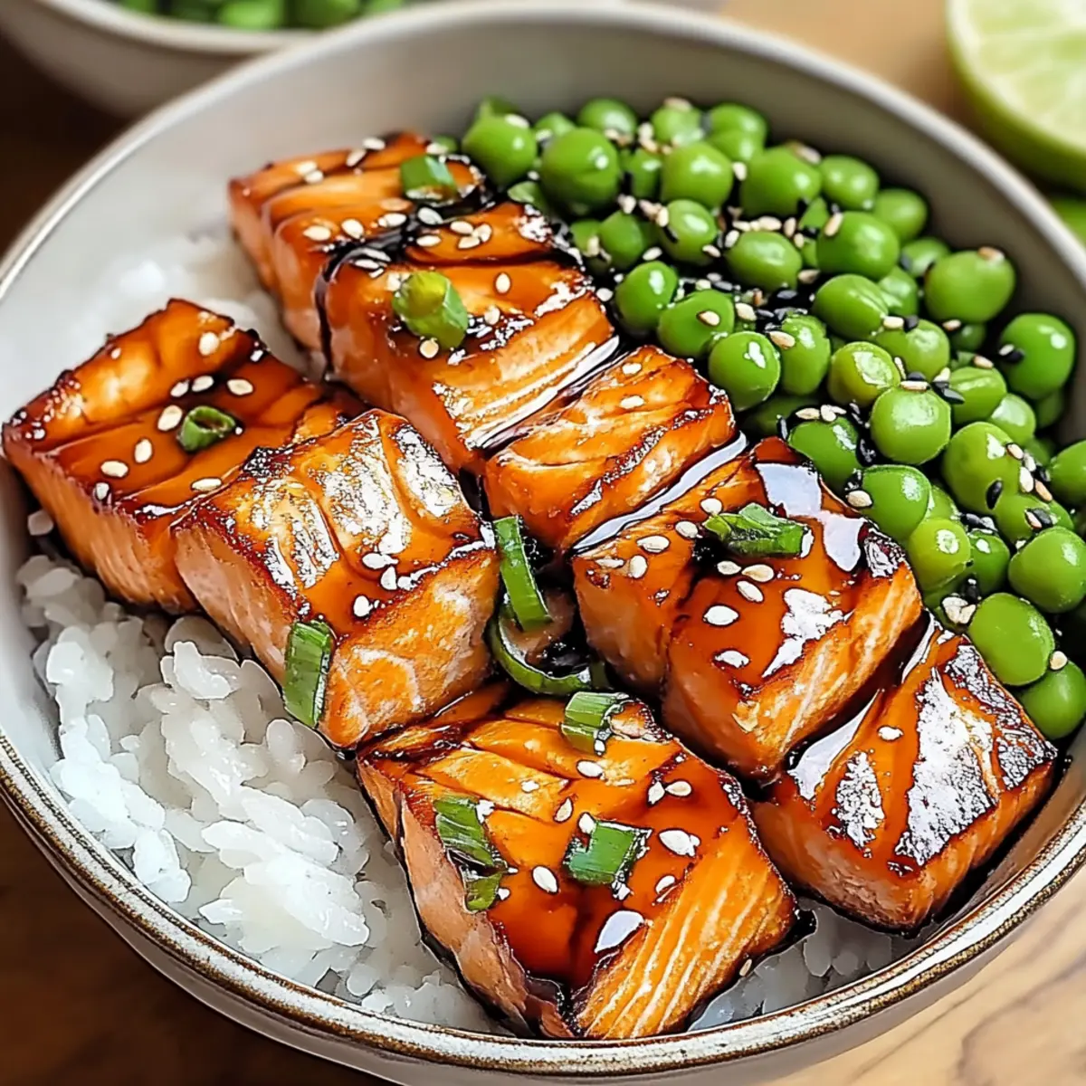 Teriyaki Salmon Bowls