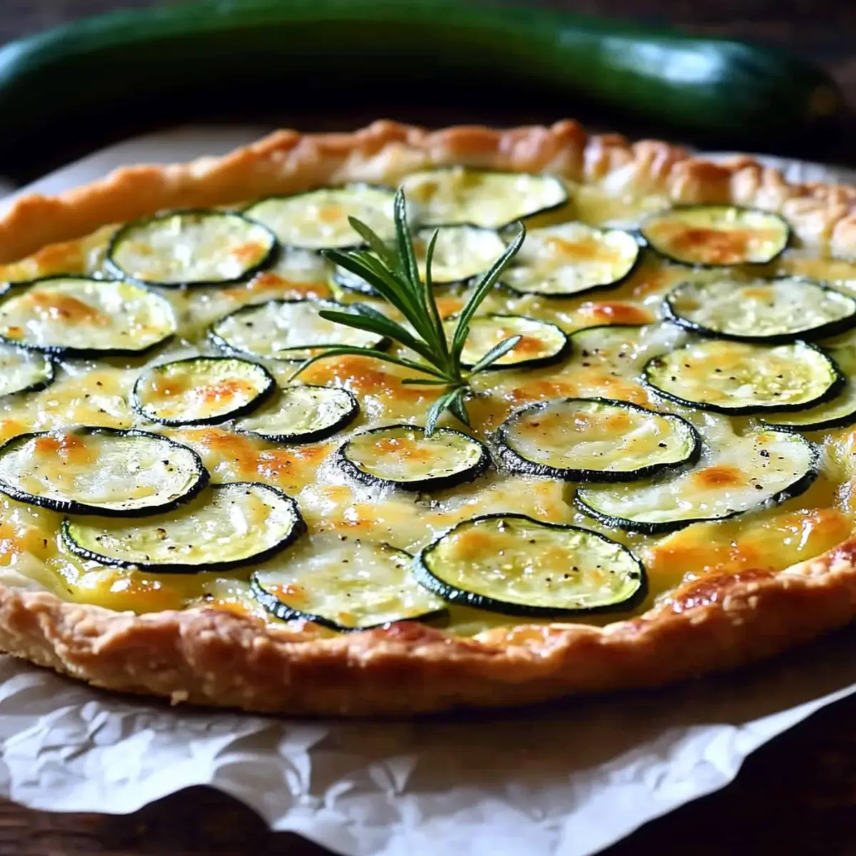 Savory Zucchini Tart