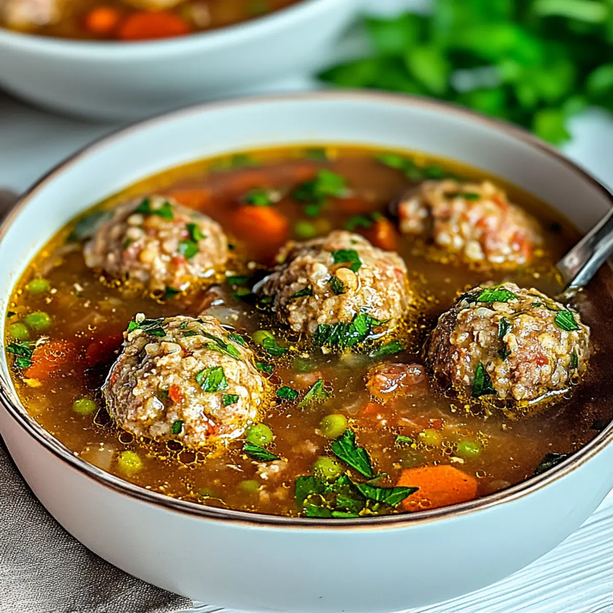 Meatball Soup