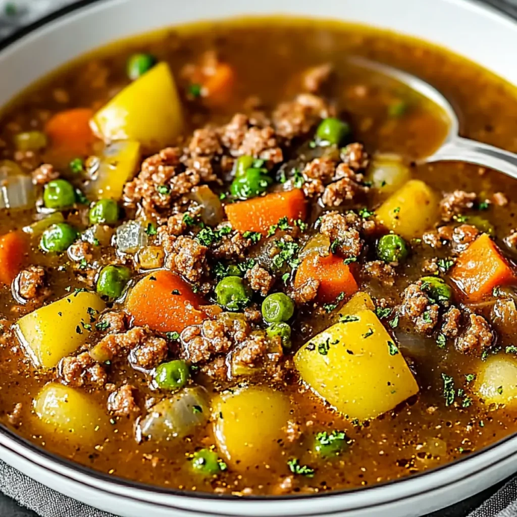 Ground Beef Stew