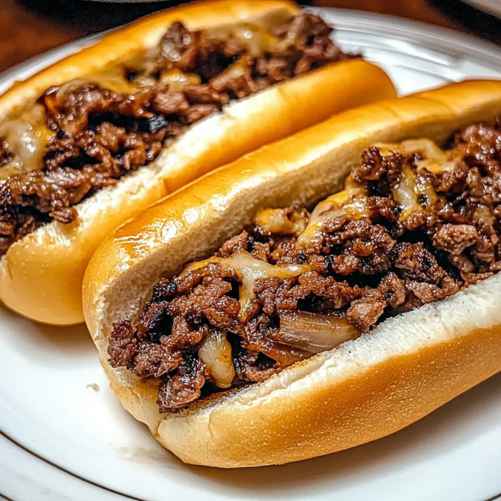 Smoked Beef Cheesesteaks
