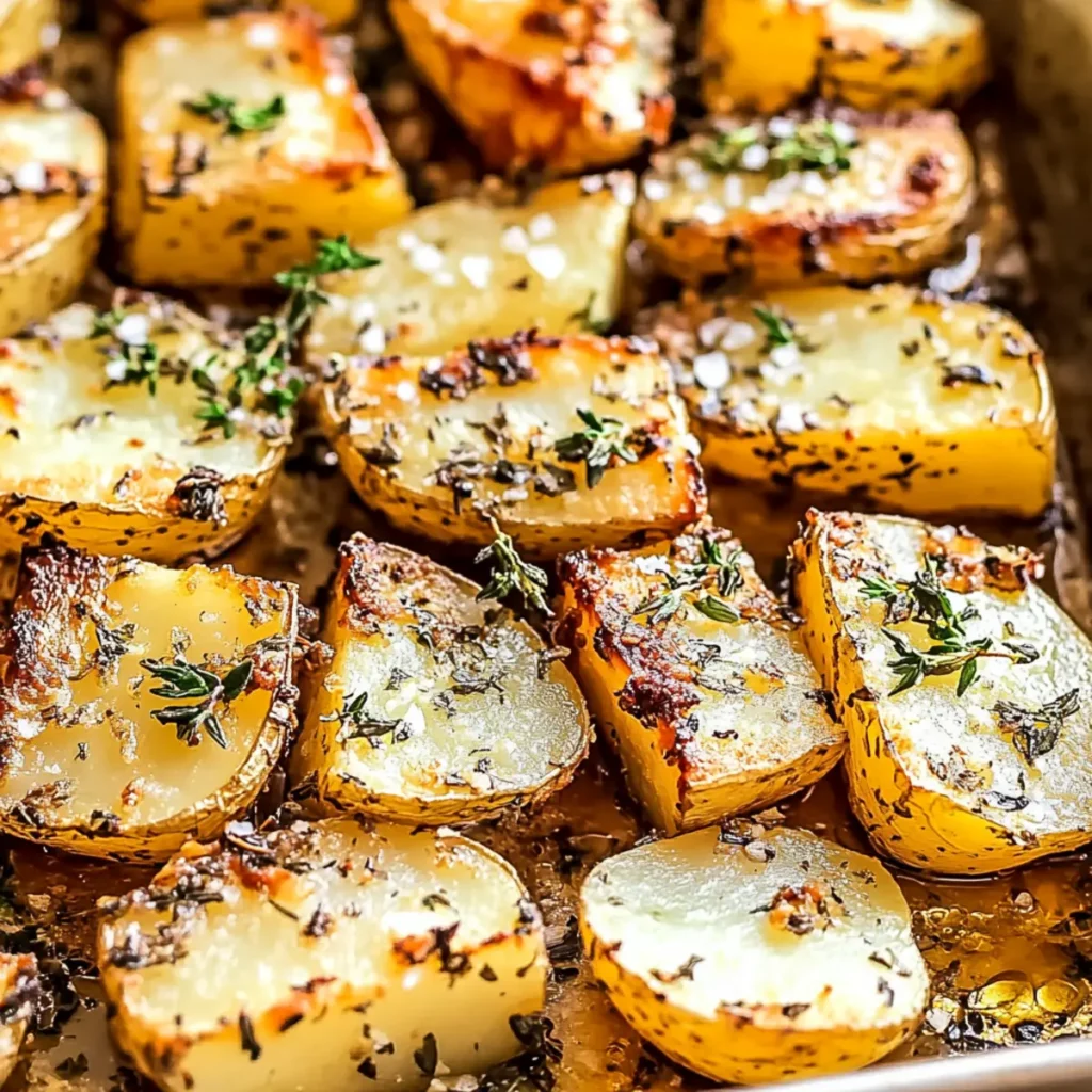 Sea Salt & Oregano Domino Potatoes