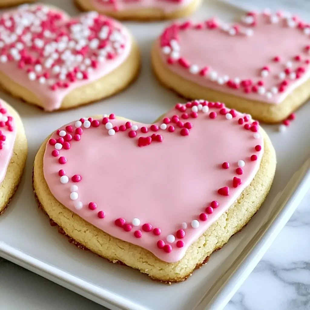 Valentine Sugar Cookies