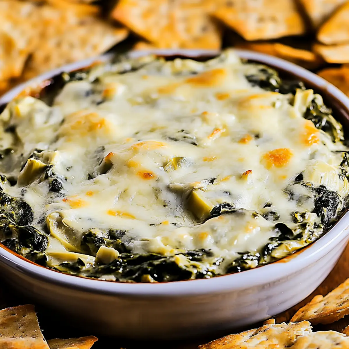 Crockpot Spinach Artichoke Dip