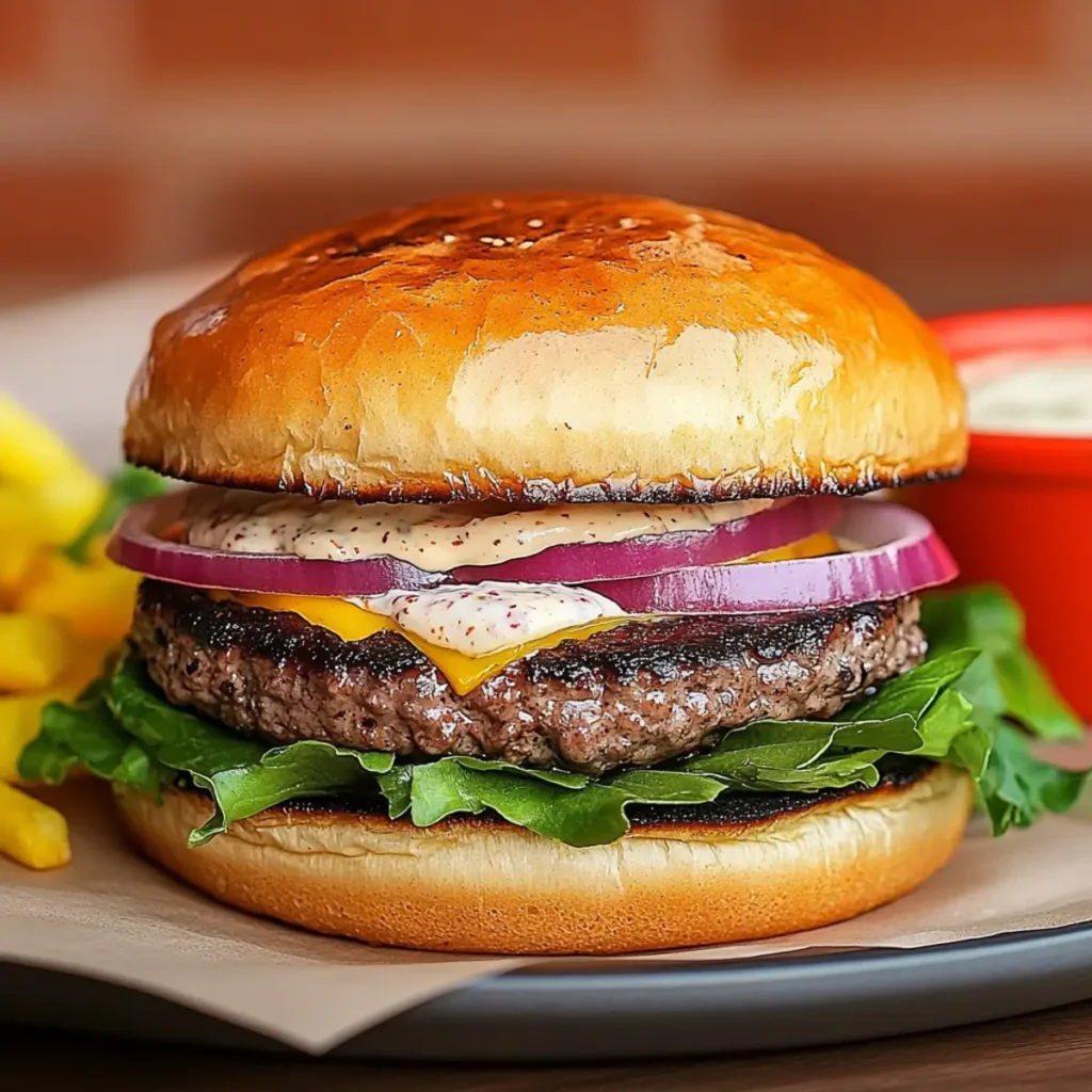 Juicy Beef Burgers