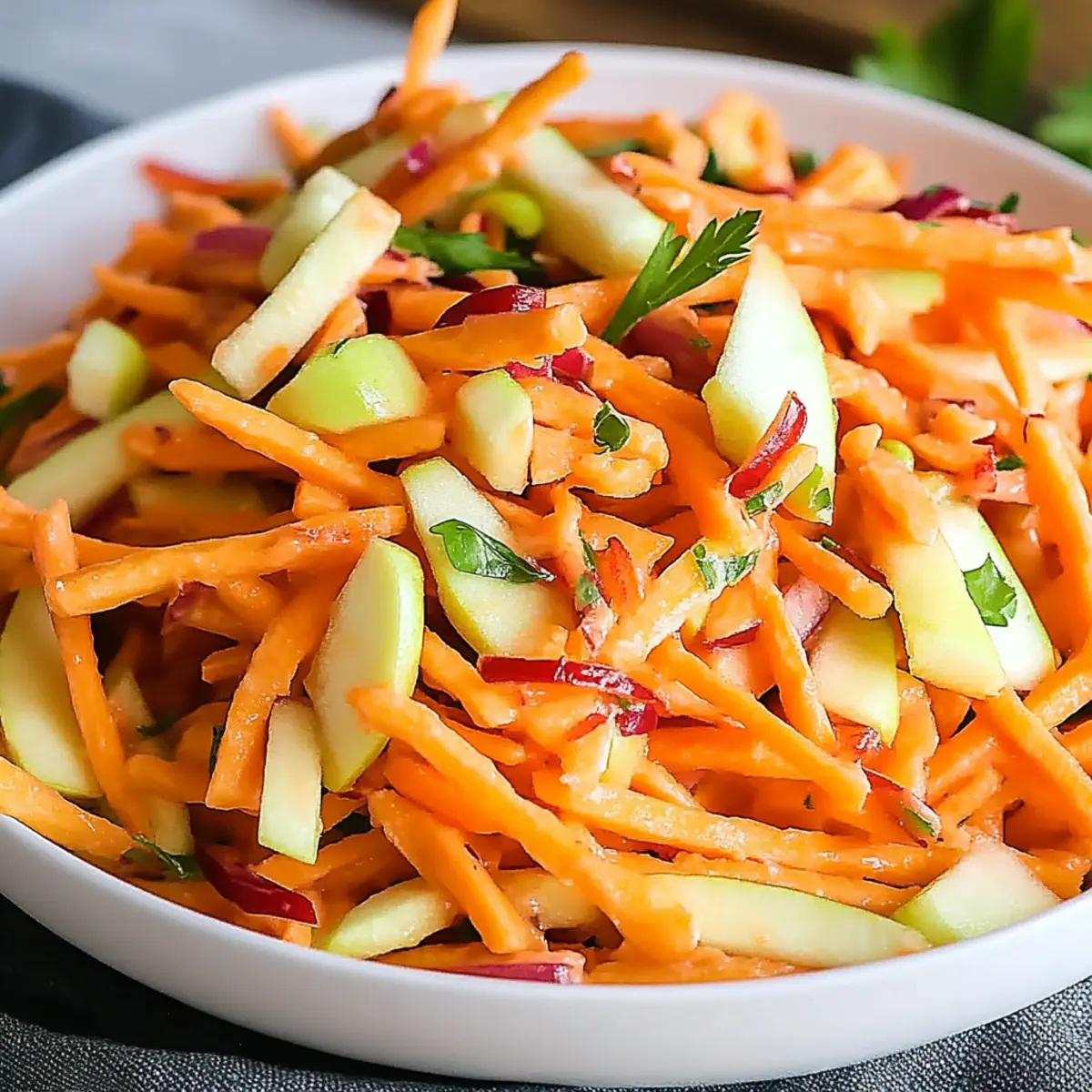 Carrot Apple Salad