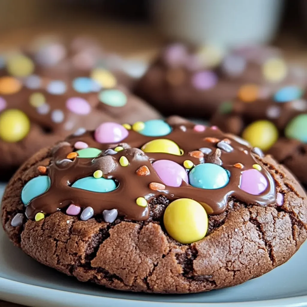 Easter Chocolate Cookies