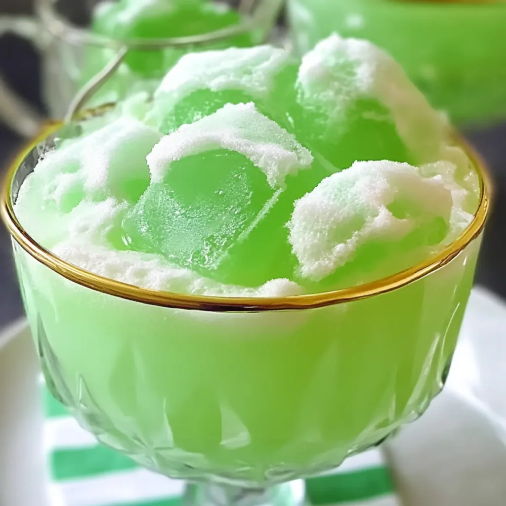 Shamrock Lime Sherbet Punch